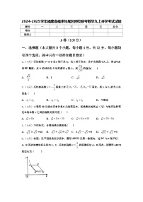 2024-2025学年福建省福州马尾区四校联考数学九上开学考试试题【含答案】