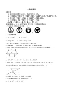 安徽省宿州市泗县2023-2024学年七年级下学期6月月考数学试卷(含答案)