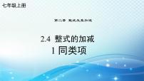 初中数学华东师大版（2024）七年级上册（2024）1. 同类项备课课件ppt