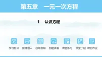 初中数学1 认识方程备课ppt课件