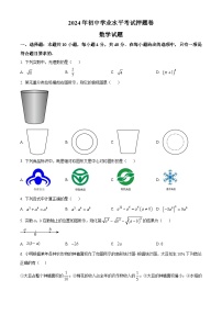 2024年福建省漳州市中考数学模拟押题预测试题（原卷版）