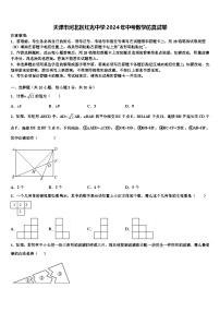 天津市河北区红光中学2024年中考数学仿真试卷+