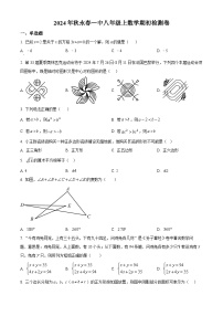 福建省泉州市永春县福建省永春第一中学2024-2025学年八年级上学期开学数学试题（原卷版+解析版）