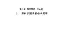 初中数学北师大版（2024）九年级上册1 用树状图或表格求概率教学课件ppt