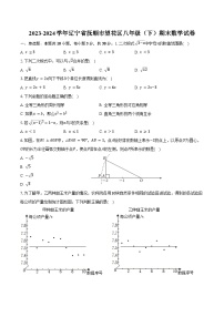 2023-2024学年辽宁省抚顺市望花区八年级（下）期末数学试卷（含详解）