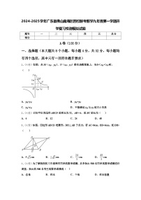 2024-2025学年广东省佛山南海区四校联考数学九年级第一学期开学复习检测模拟试题【含答案】