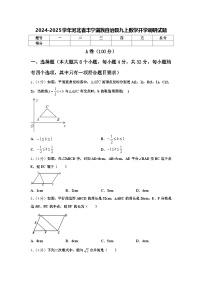 2024-2025学年河北省丰宁满族自治县九上数学开学调研试题【含答案】