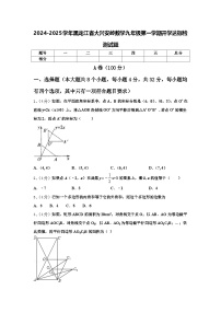 2024-2025学年黑龙江省大兴安岭数学九年级第一学期开学达标检测试题【含答案】