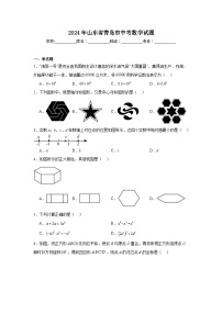 2024年山东省青岛市中考数学试题
