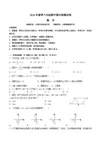 【专项练习】全套专题数学2023-2024 长郡初二八下期中2期数学试卷（知识梳理+含答案）