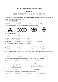 【专项练习】全套专题数学2023-2024中雅七下第一次月考数学试卷（知识梳理+含答案）