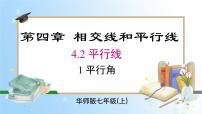 数学七年级上册（2024）1. 平行线一等奖课件ppt