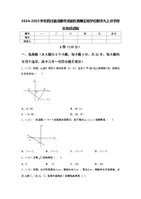 2024-2025学年四川省成都市武侯区西蜀实验学校数学九上开学综合测试试题【含答案】