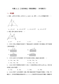 人教版（2024）八年级上册第十一章 三角形11.1 与三角形有关的线段11.1.1 三角形的边精品综合训练题
