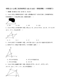 人教版（2024）12.1 全等三角形优秀同步测试题