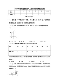 2024年湖南省雨花区九上数学开学经典模拟试题【含答案】