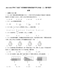 2023-2024学年广东省广州市海珠外国语实验中学七年级（上）期中数学试卷