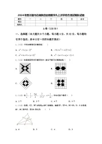 2024年四川省马边彝族自治县数学九上开学综合测试模拟试题【含答案】