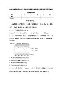 2025届安徽省合肥市北城片区数学九年级第一学期开学学业质量监测模拟试题【含答案】