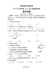 2023-2024学年重庆市巴南区德普外国语学校七年级（上）期末数学试卷