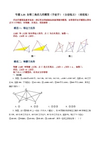 苏科版（2024）八年级上册1.2 全等三角形课后作业题