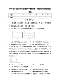 2025届广东省汕头市龙湖区九年级数学第一学期开学质量检测模拟试题【含答案】