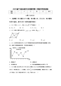 2025届广东省汕尾市九年级数学第一学期开学检测试题【含答案】