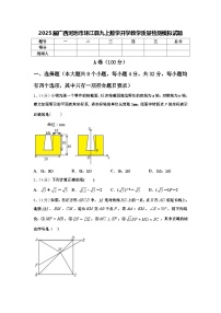 2025届广西河池市环江县九上数学开学教学质量检测模拟试题【含答案】