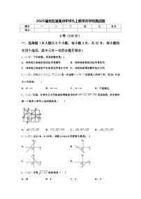 2025届河北省重点中学九上数学开学经典试题【含答案】