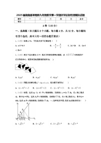 2025届湖南省祁阳县九年级数学第一学期开学达标检测模拟试题【含答案】