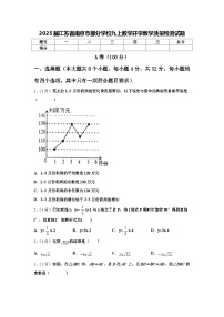 2025届江苏省南京市部分学校九上数学开学教学质量检测试题【含答案】