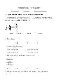 广东省深圳市南山区华侨城中学2024-2025学年九年级上学期10月月考数学试卷