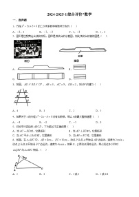 陕西省西安市铁一中学2024-2025学年九年级上学期第一次月考数学试题(无答案)