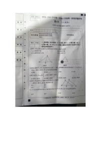 河北省沧州市东光县东光县五校联考2024-—2025学年八年级上学期10月月考数学试题