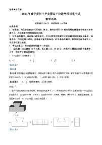 2024年四川省遂宁市中考数学真题（解析版）