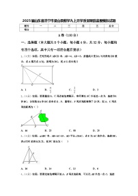 2025届山东省济宁市梁山县数学九上开学质量跟踪监视模拟试题【含答案】