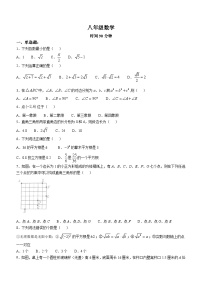 河南省郑州市桐柏一中2024-2025学年八年级上学期数学月考试卷