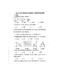 山东省聊城市茌平区振兴街道中学2024-2025学年九年级上学期10月月考数学试题