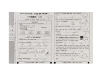 河北省沧州渤海新区中捷产业园区第一中学2024-2025学年八年级上学期第一次月考数学试卷