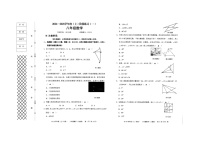 辽宁省抚顺市新抚区2024-2025学年上学期八年级 10月 月考数学试题