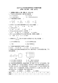 山东省东营市利津县2024-2025学年八年级上学期10月月考数学试题