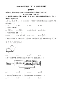 辽宁省沈阳市尚品中学2024-2025学年八年级上学期10月月考数学试卷(无答案)