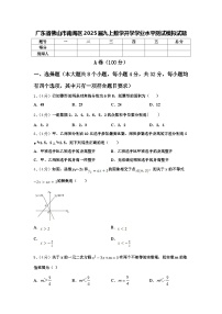 广东省佛山市南海区2025届九上数学开学学业水平测试模拟试题【含答案】