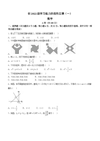 四川省成都市七中英才学校2024-2025学年九年级上学期10月考数学试卷(无答案)