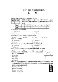 山西省吕梁市石楼县多校2024-2025学年九年级上学期10月月考+数学试卷