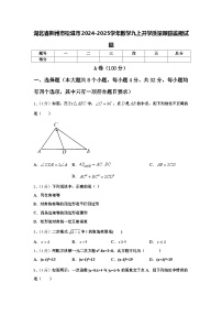 湖北省荆州市松滋市2024-2025学年数学九上开学质量跟踪监视试题【含答案】