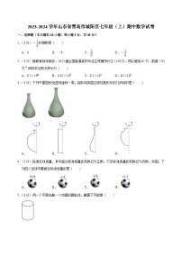 山东省青岛市城阳区2023-2024学年七年级（上）期中数学试卷（有解析 ）