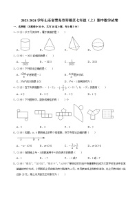 山东省青岛市即墨区2023-2024学年七年级（上）期中数学试卷（有解析）