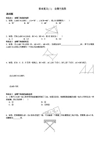 初中数学人教版（2024）八年级上册12.1 全等三角形测试题