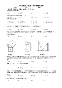 广东省佛山市南海外国语学校2024-2025学年上学期第1次月考测 八年级数学试卷（模拟）